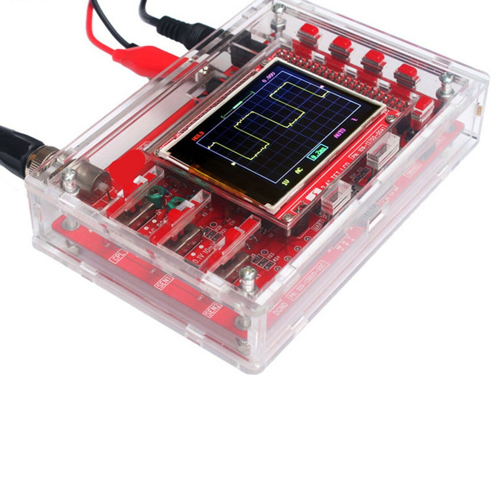 Cover SMD Kits Digtal Oscilloscope Open Source 1Msps with Probe Learning