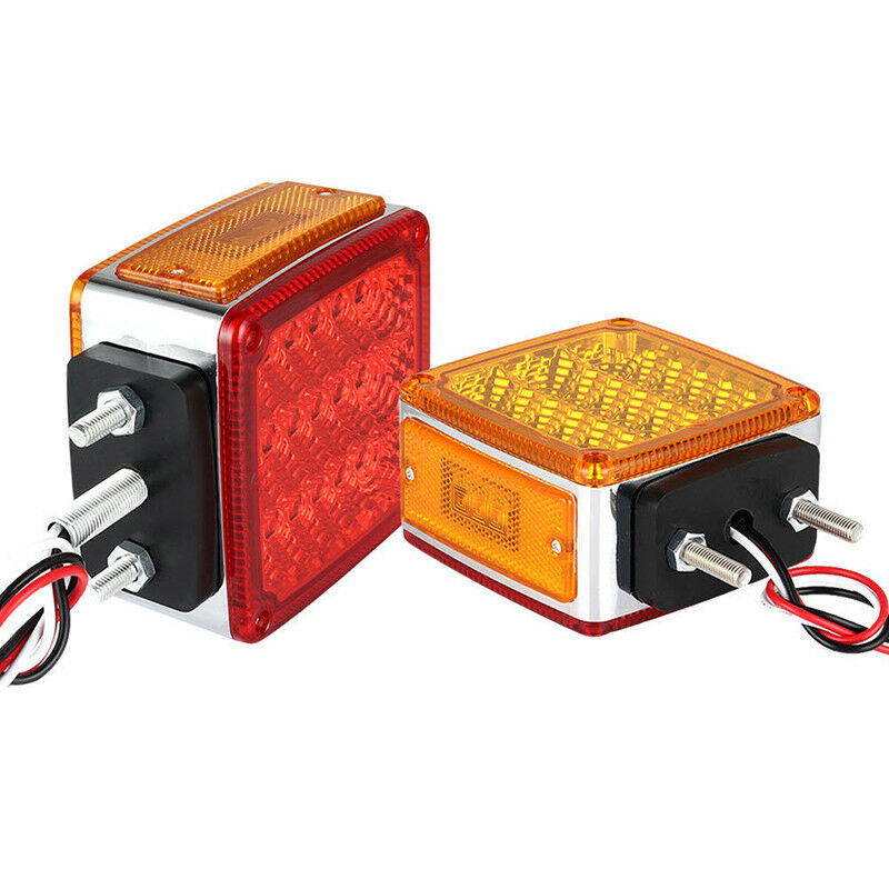 Dual Faced Super Bright Truck SUV 39 LED Tail Brake Turn Signal Light Waterproof