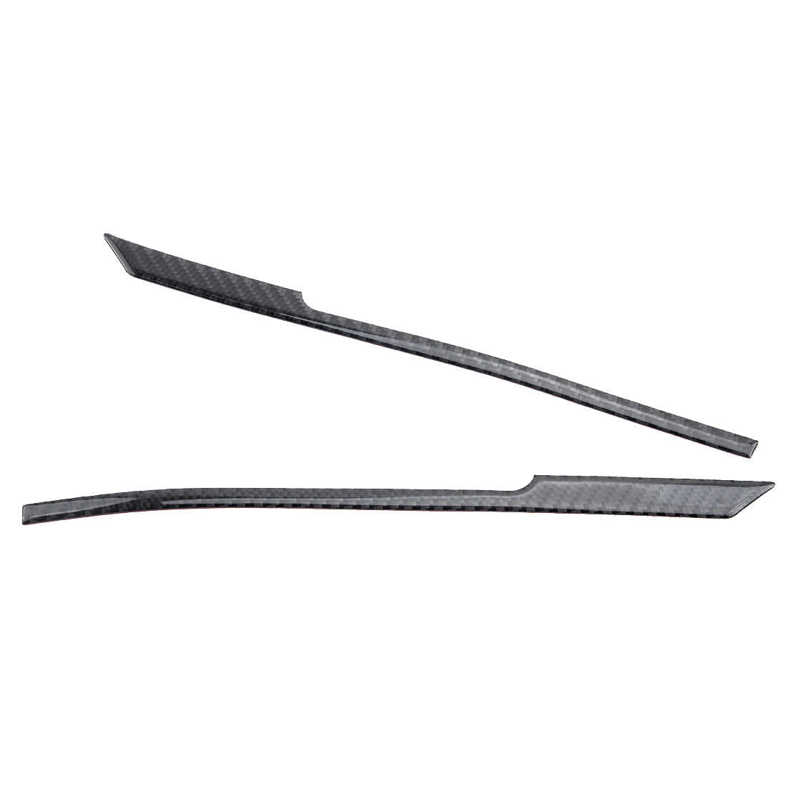 2x Carbon Fiber Rearview Side Mirror Trim Fit For Audi Q5 2010-2018 Q7 08-15