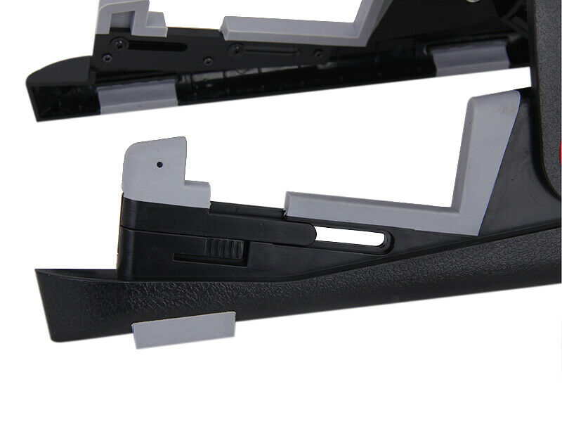 Foldable ABS Floor Stand Holder Black for Ukuleles Violins Fiddle Viola