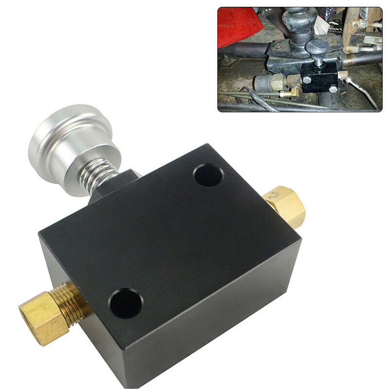 1/8"NPT Car Hydraulic Brake Parking Lock Pressure Regulating Valve For Disc Drum