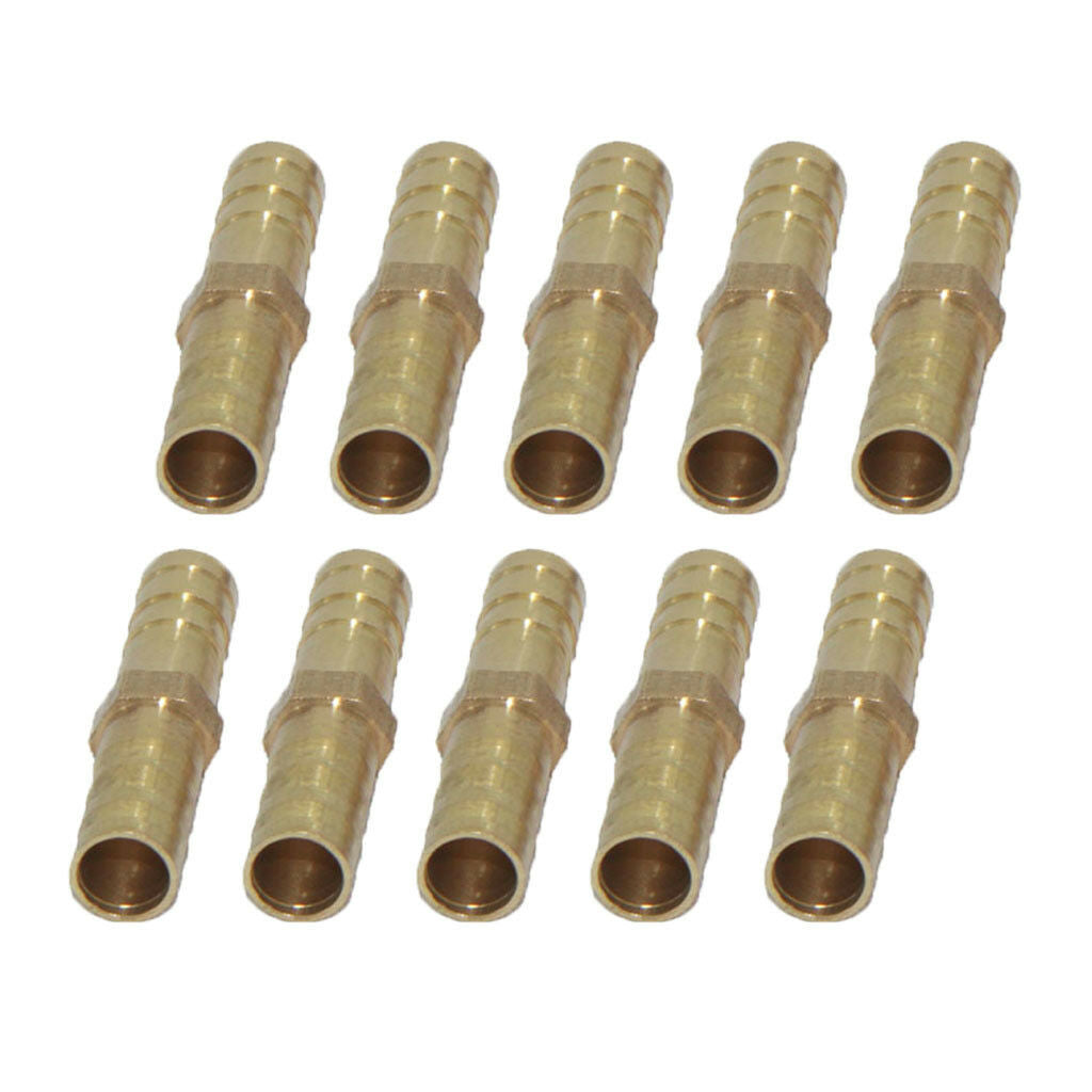10Pcs Air Line Fitting Connectors Male Quick Coupler Compressor Air Hose 6mm