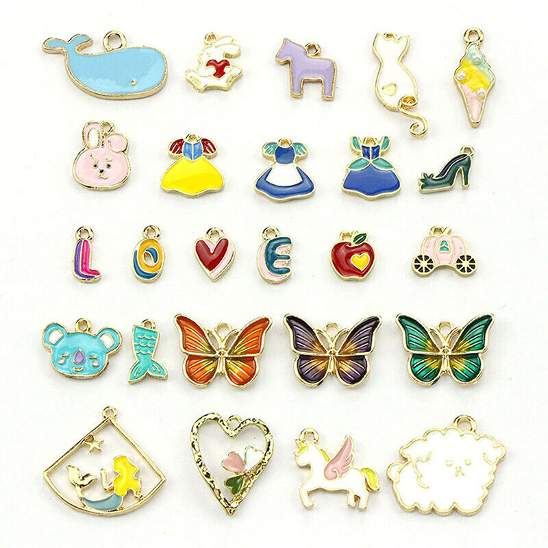 60pcs Mixed Styles Pendants DIY Jewelry for Necklace Making AccessariesBDAU