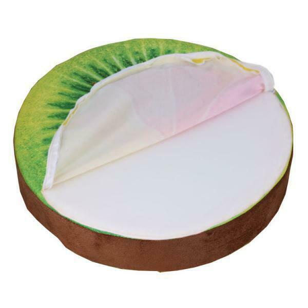 2 PCS Fruit Plush Throw Pillows, Fruit Stuffed Cushion/ Foam Pillow, Sofa Pillow