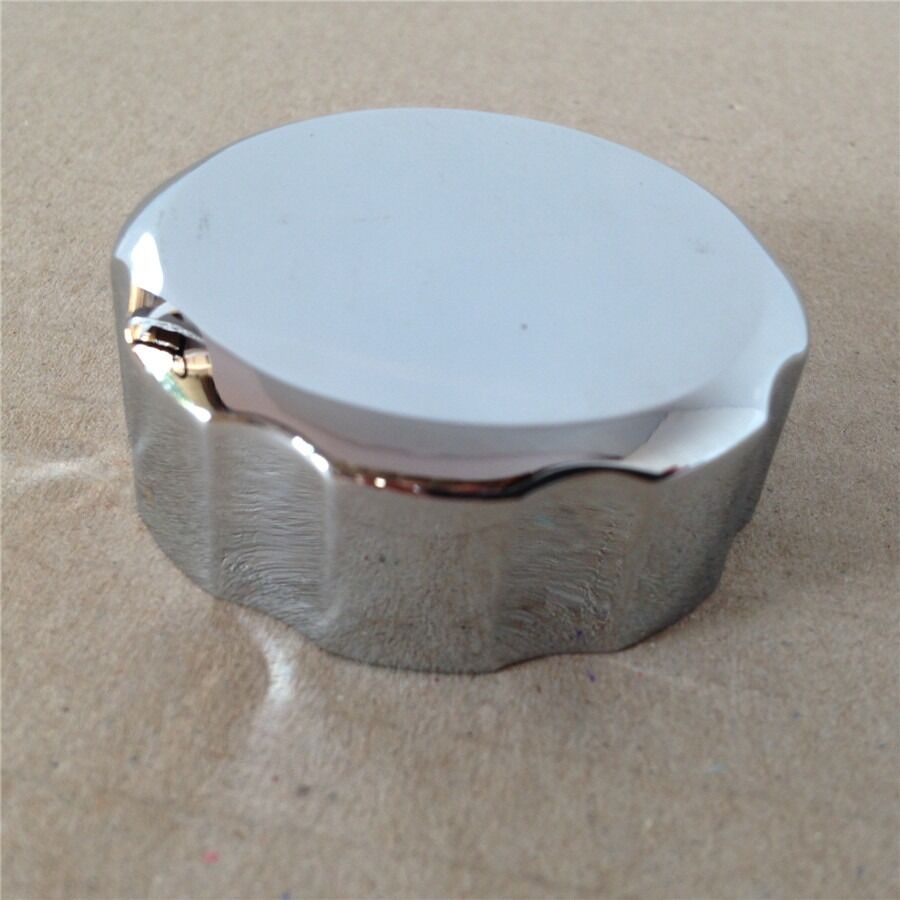 Billet Rear Brake Fluid Reservoir Oil Cap For Yamaha Yzf R6 R6S R1 New Chrome