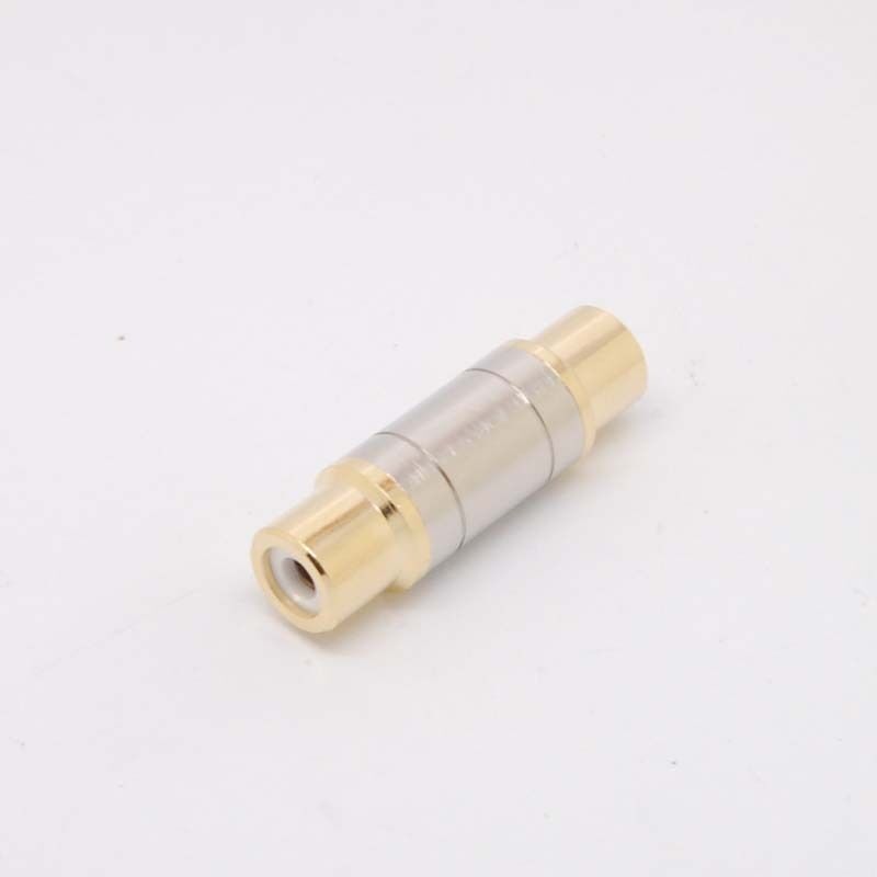 Single RCA Phono AV Coupler feMALE to feMALE Audio Video Gender Changer Adaptor