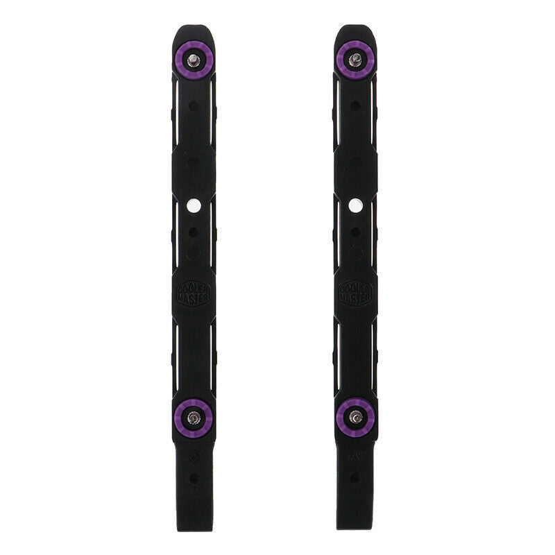 1Pair New Chassis Hard Drive Mounting Plastic Rails for Cooler Mast.l8