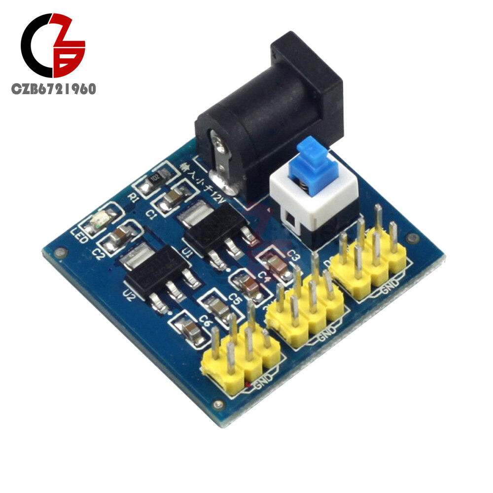 12V To 3.3V 5V DC-DC Buck Step-down Power Supply Module For Arduino