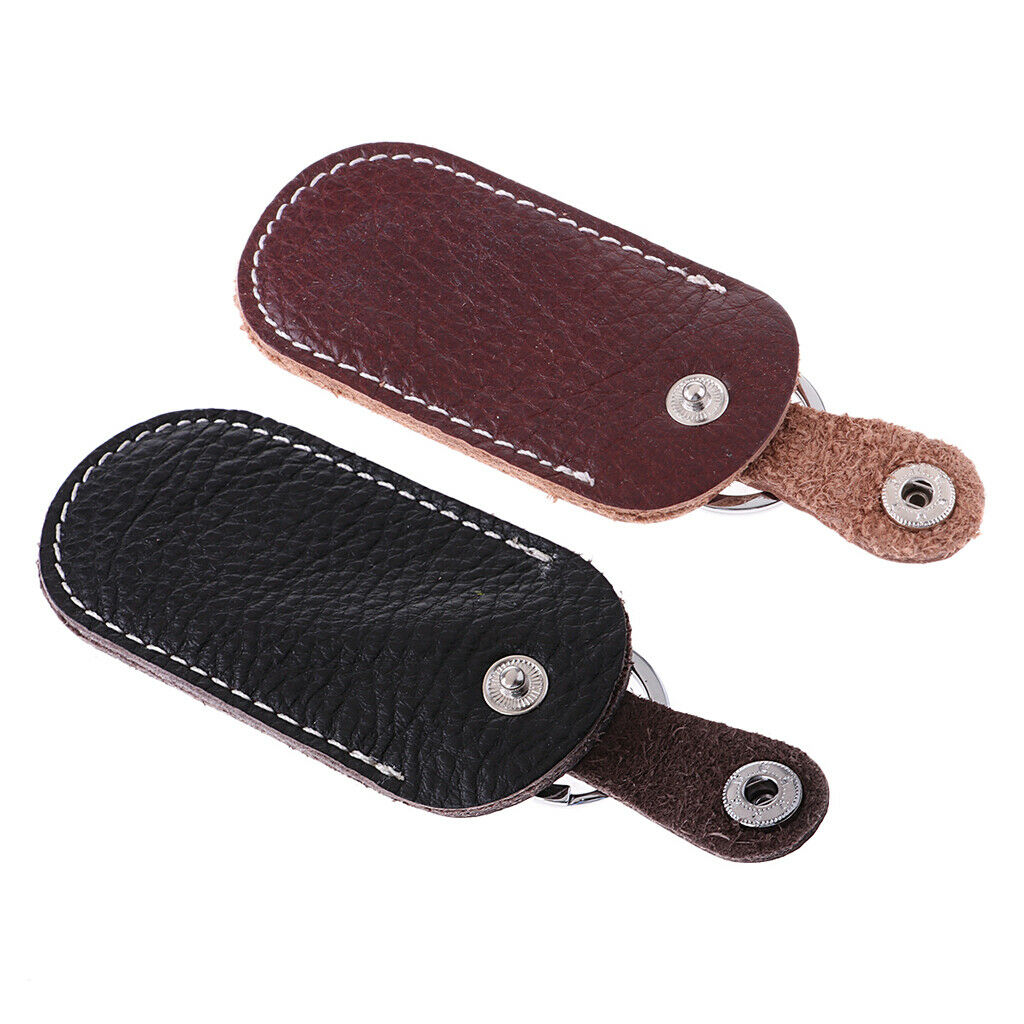 2x Leather Key Case Key  Key Holder Key Cover