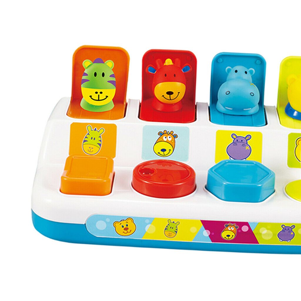 Cartoon Hide and Seek Game Baby Montessori Motor Skill Interactive Fun Toys