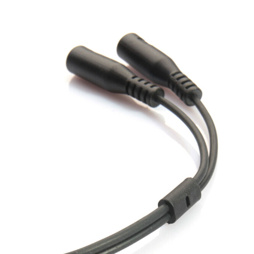 1Pc 3.5mm stereo audio male to 2 female headset mic splitter cable adapte.l8