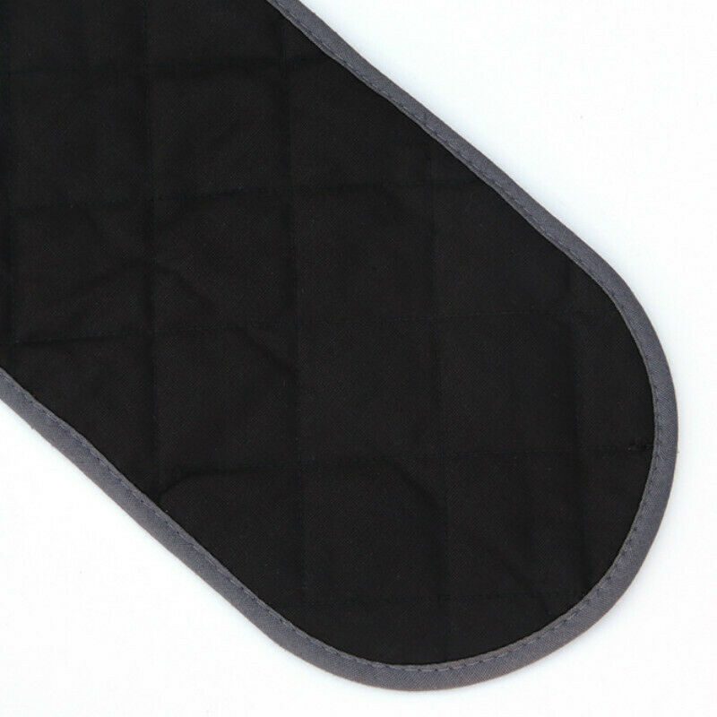 Double Oven Gloves Heat Resistant Insulated Cotton Padded Potholders Non Slip