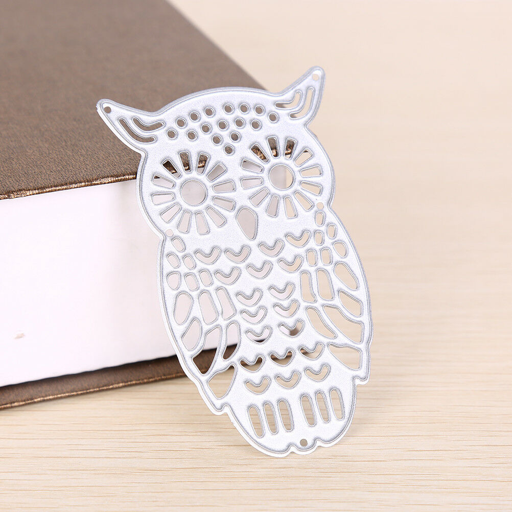 Owl Metal DIY Cutting Dies Stencil Scrapbook Album Paper Card Embossing Cr.l8