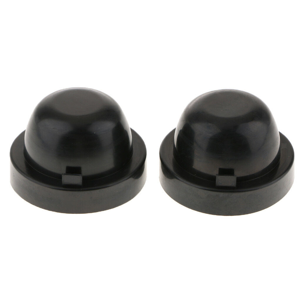 2pcs 90mm Rubber Housing Seal Cap Anti Dust Cover For Car Bulb HID Headlight