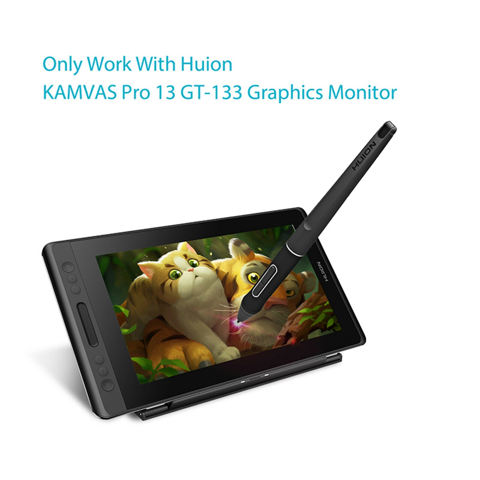 For HUION KAMVAS Pro 13/Pro 12/Pro 16 PW507 Battery-free  Touch Screen Stylus
