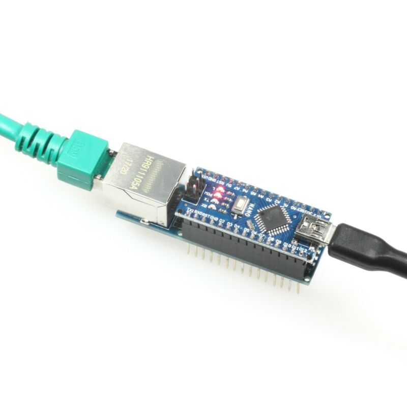 for Web Server Application Arduino Nano Ethernet Expansion Board Enc28J60 Rj45