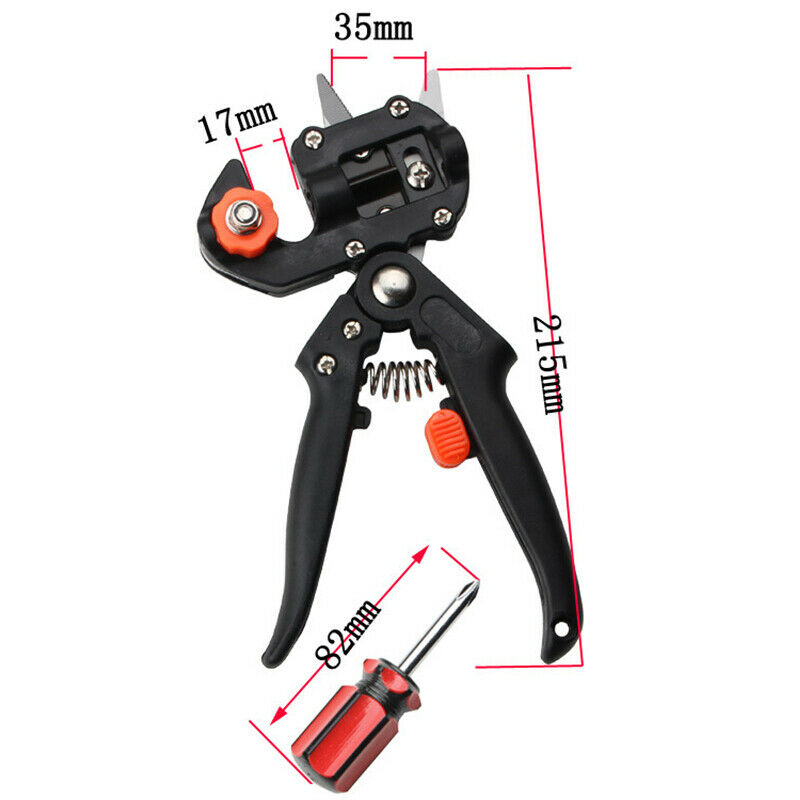 2-In-1 Grafting Tools Pruning Pruner Cutting Tool Kit Fit for Fruit Tree GraftL6