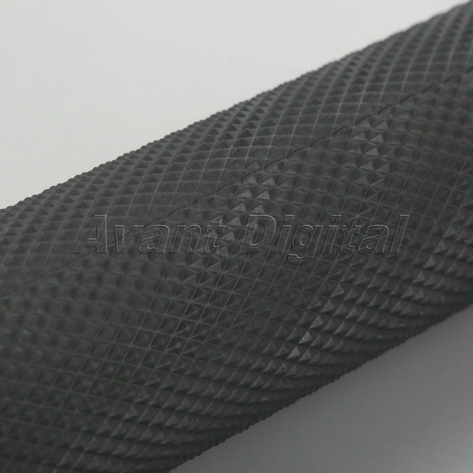 2x 1" Motorcycle Handlebar Aluminum Rubber Hand Grips Fit For 883 1200X 48 Black