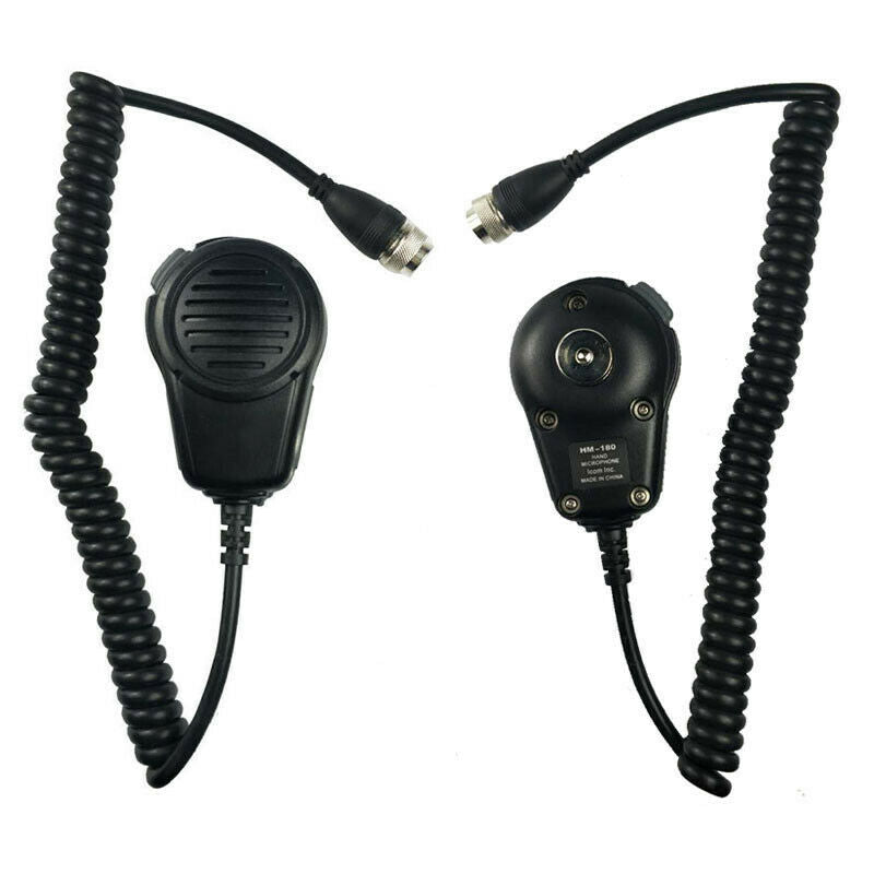 Handheld HM-180 8pin Microphone PTT Speaker Mic for IC-M700 IC-M710 IC-M600