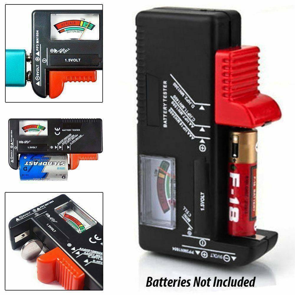 Universal AA/AAA/C/D 9V/1.5V BT-168 Button Cell Battery Volt Check Tester Tool
