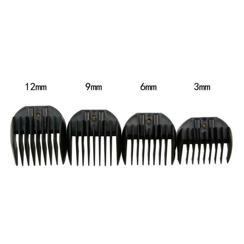 4 Size Universal Hair Clipper Limit Combs Guide Hairdresser Tool 3mm-12mm