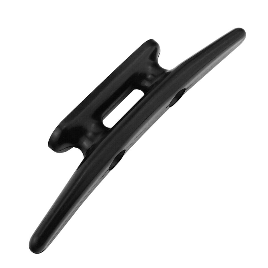 Heavy Duty 6" Nylon Marine Boat Flat Top Low Cleat Rope Tie Hardware