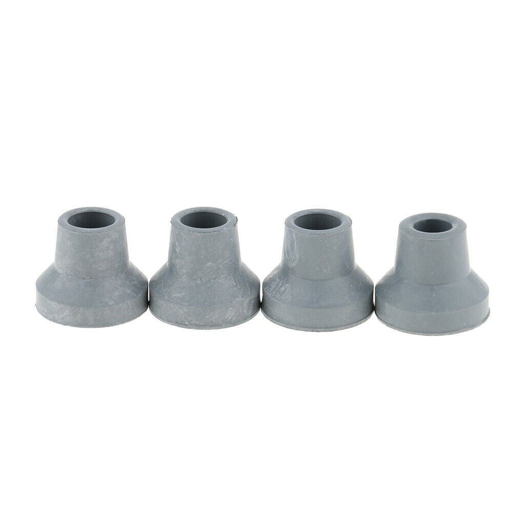 8pcs Anti-skid Rubber Stable Shock Absorb  End Crutch Cane Tips