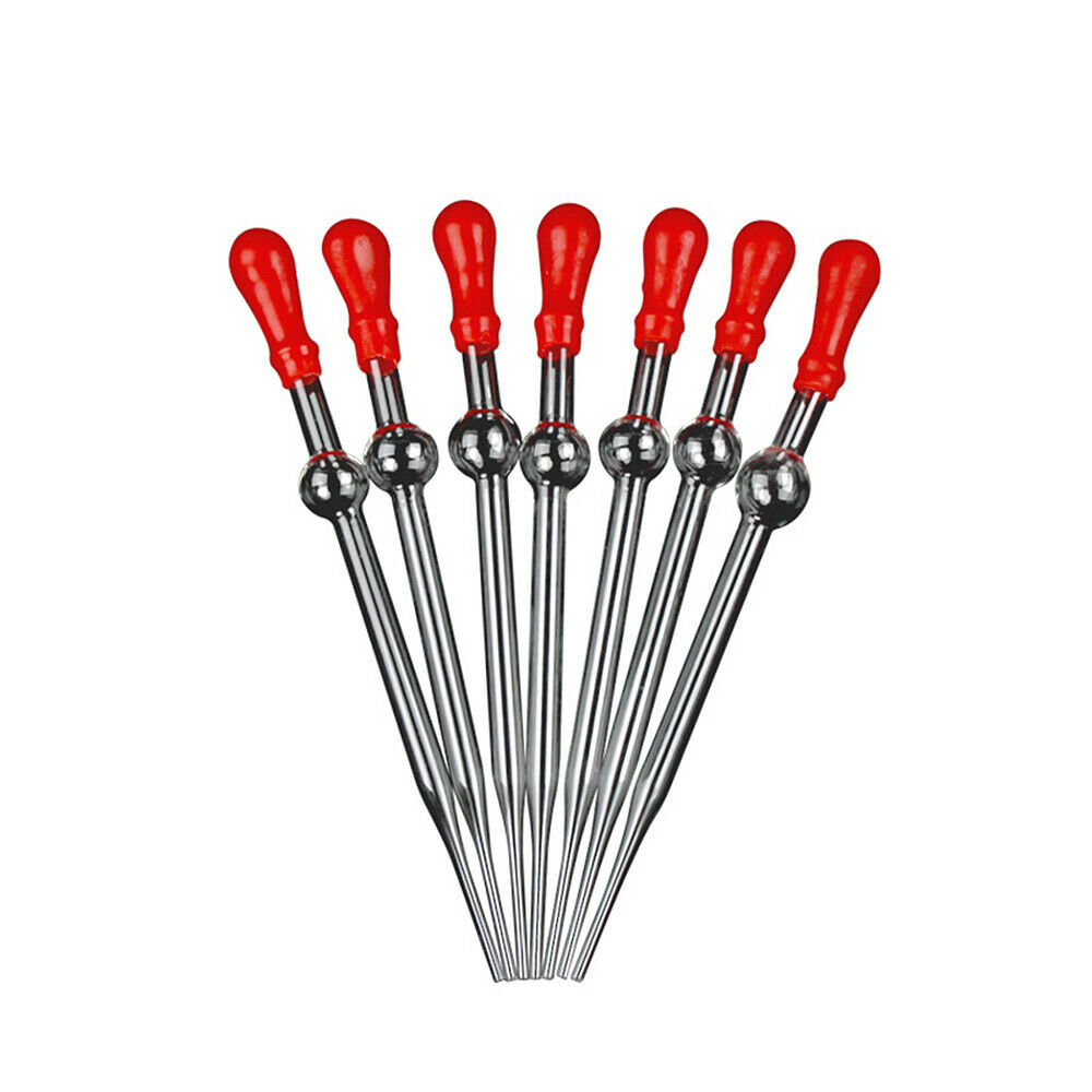 1Pc Glass Ball Dropper Pipette Chemical Experiment Teaching Lab Liquid Transfer