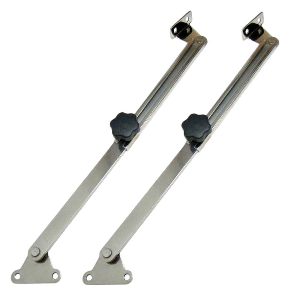 2x 8" Stainless Steel Marine Boat Locker Hatch Deck Toggle Adjustable Latch