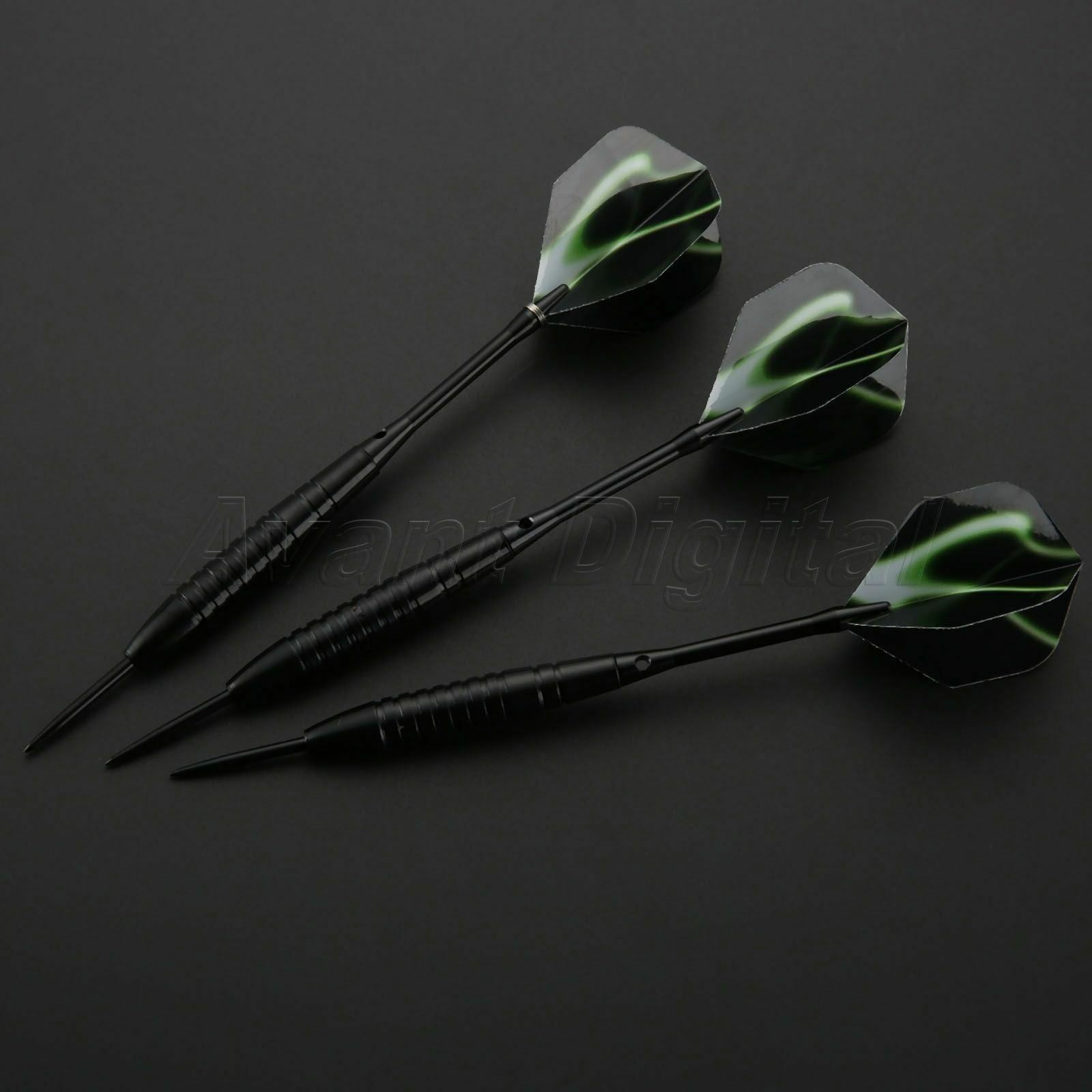 3pcs 22g of Steel Tip Darts Set Aluminium Dart Shaft Lightning Dart Flights