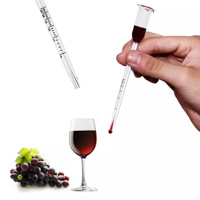 Wine Alcohol Meter Fruit Wine Rice Wine Concentration Meter Wine Meter 25 DegrI7