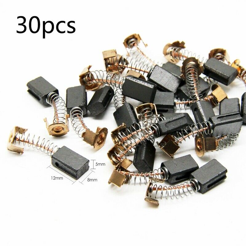 30Pcs Carbon Motor Brushes Electric Rotary Motor Tool for  Electric Motors SpaG8