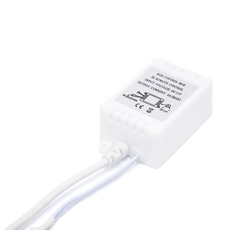 LED Controller 44 Keys IR Remote RGBW Controller DC12V Dimmer Control Box G4BDA
