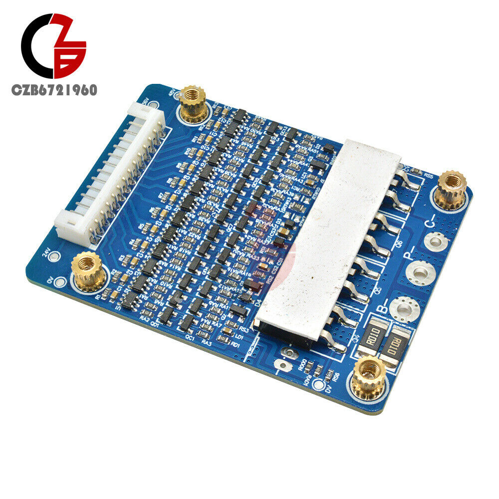 48V 13S 18650 Lithium Li-ion Cell Battery Protection BMS PCB Balance Board 20A