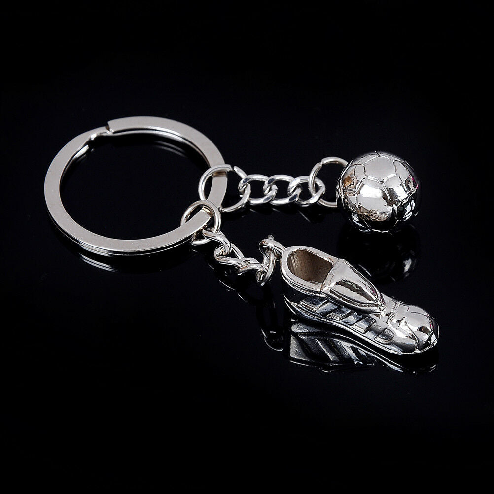 Creative mini sneakers soccer football key ring keyring keychain pendant g.l8