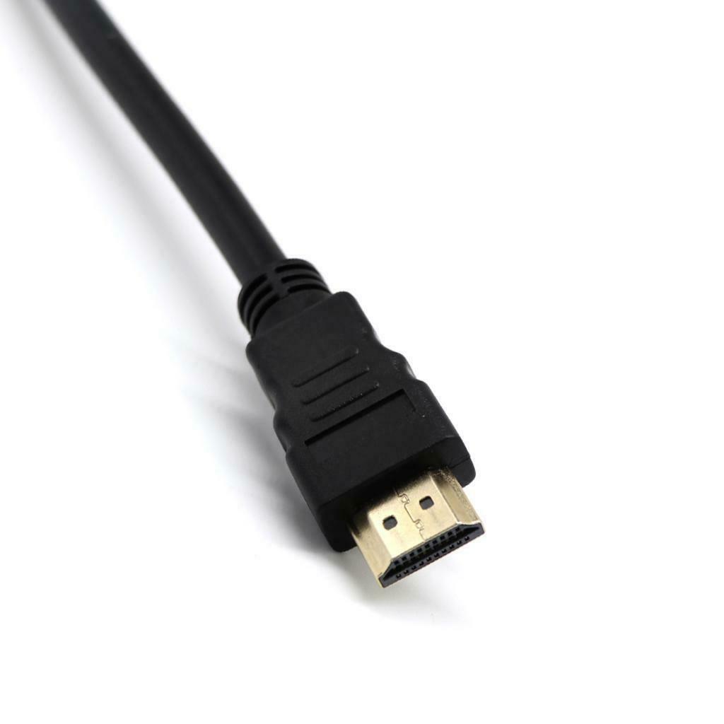 1080P   Male to VGA Female Video Cable Converter For PC DVD HDTV-Black