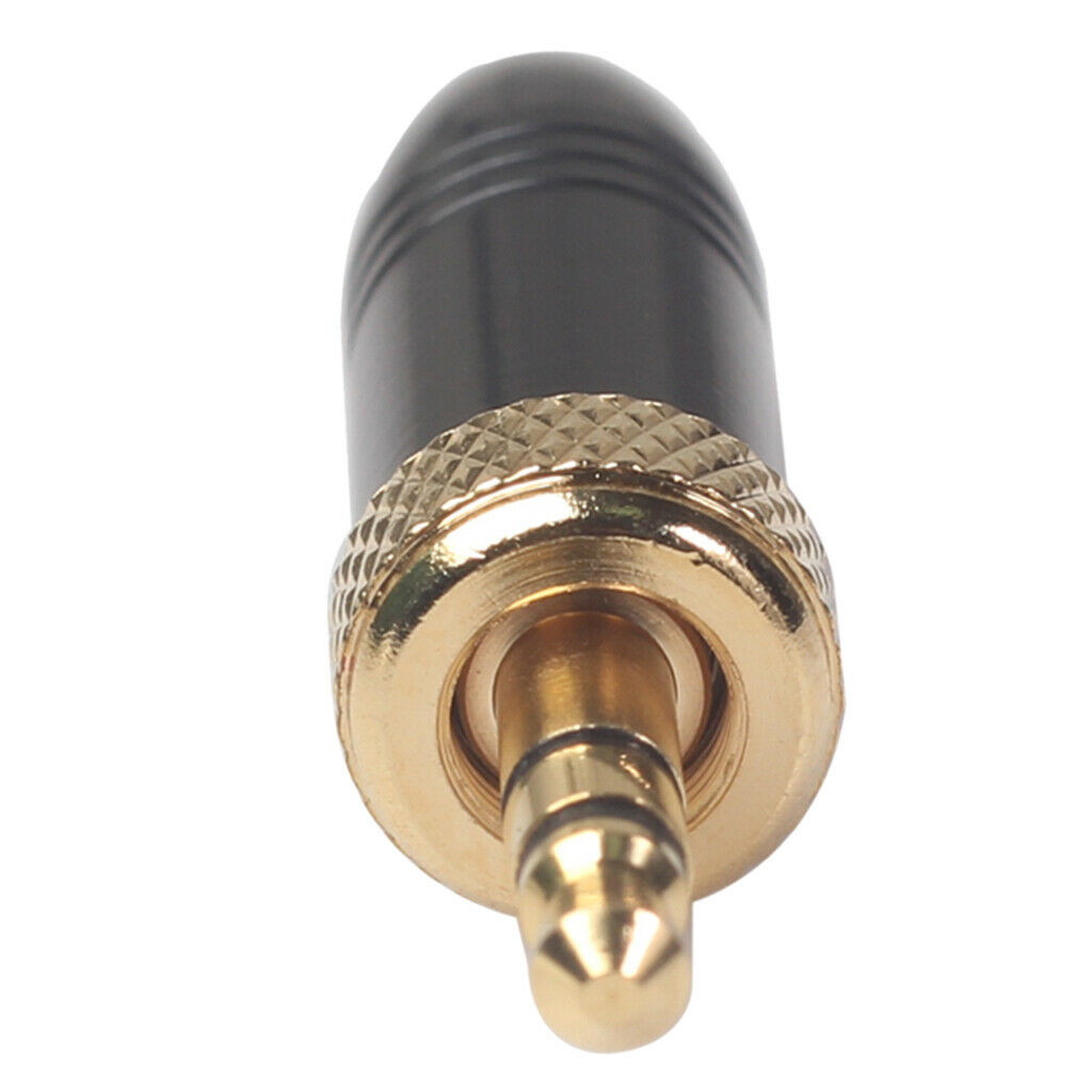 3.5mm Stereo Welded Male Plug for Collar-clip wireless microphone