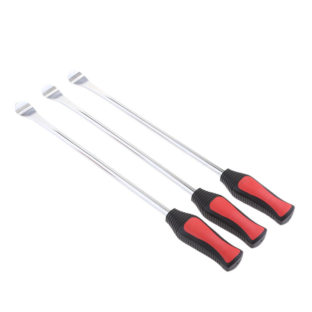 3 Pieces 14.5 inch Tire Spoon Lever Iron Tool Kit Motorcycle Professional