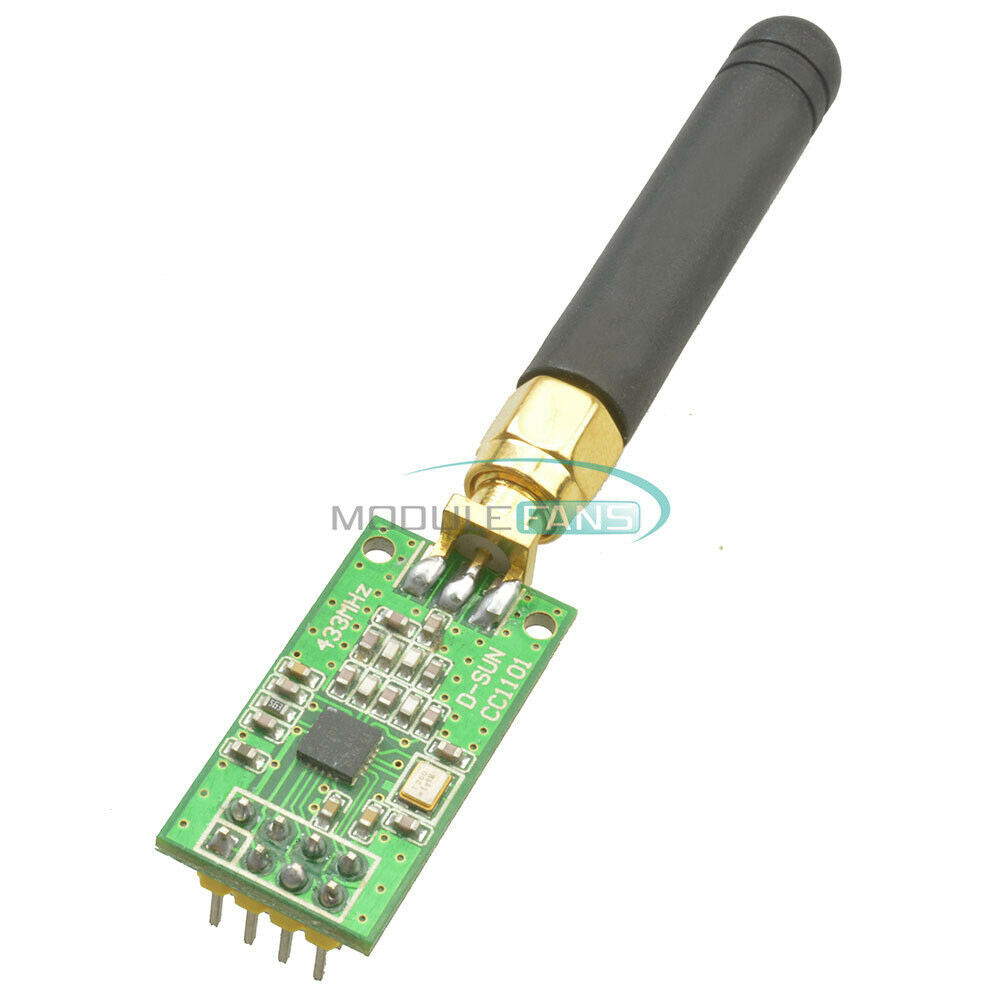 5PCS Wireless CC1101 Transceiver 315/433/868/915MHZ + SMA Antenna Wireless