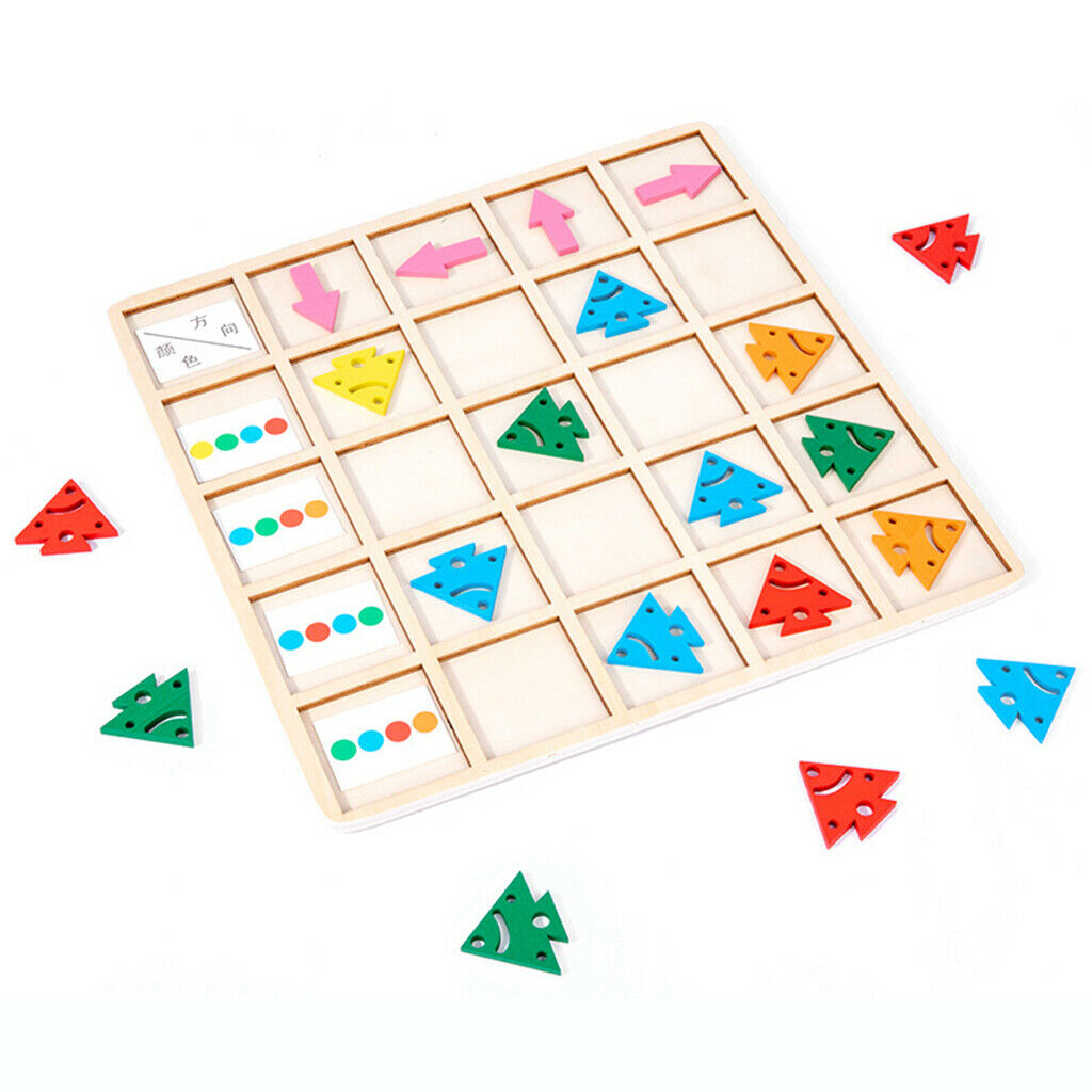 Matching Game Toys Brain Teaser Children Learning Fine Motor Skill Gift