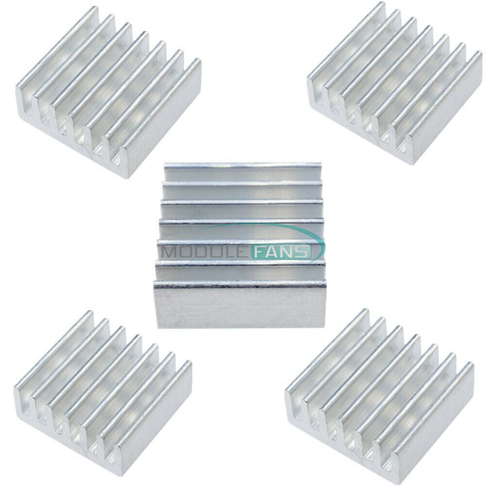 20PCS 14x14x6mm Aluminum Heat Sink For Memory Chip IC 14*14*6mm