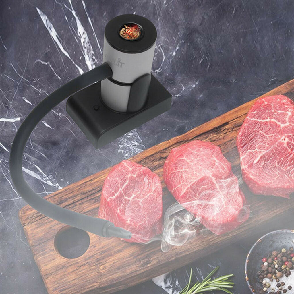 Cold Smoking Gun Food Smoker Smoke Infuser Indoor Outdoor Professional