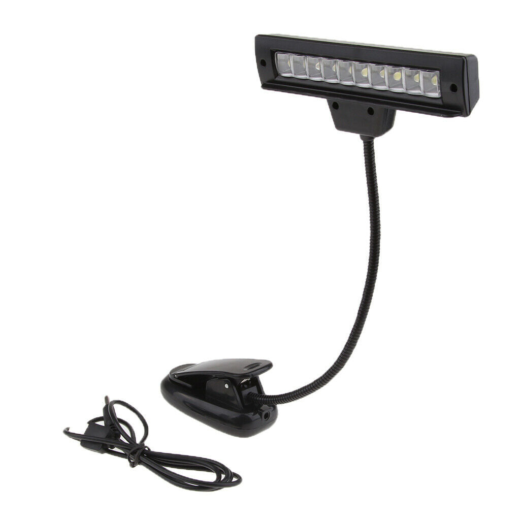 Flexible   Music Score Stand Light USB Rechargeable Reading Light,Bedroom
