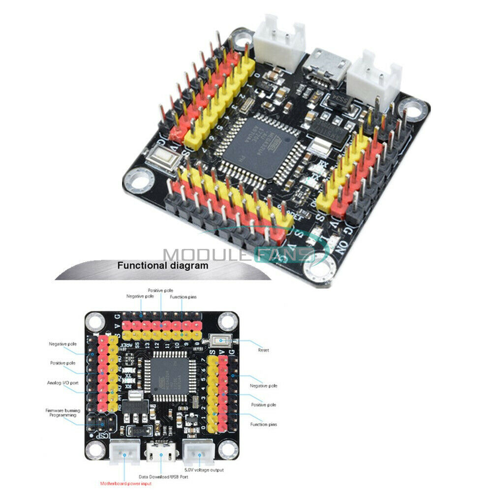 Pro Micro 5V 16MHz ATMEGA32U4-AU Development I/O Board for Arduino Windows Linux
