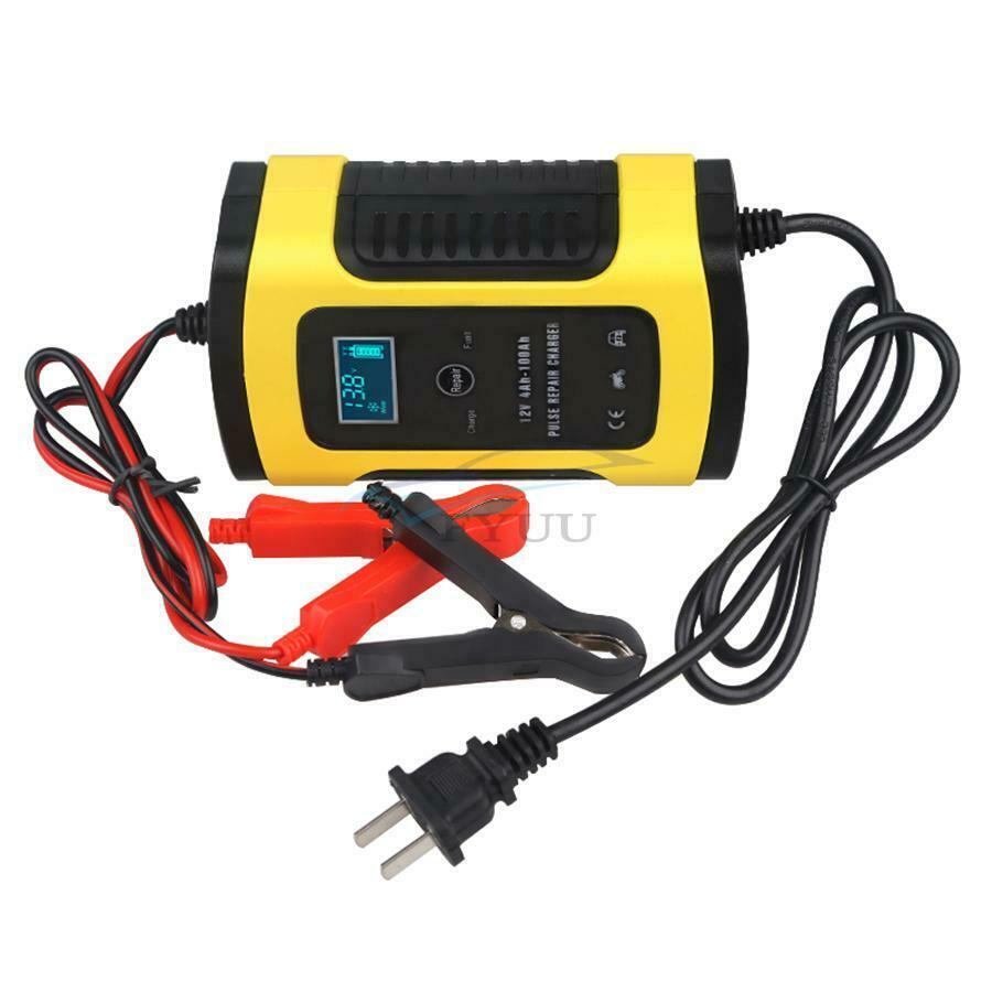 1 Piece DC 12V 5-6A 3-Stage Automatic Switchmode Pulse Repair Battery Charger