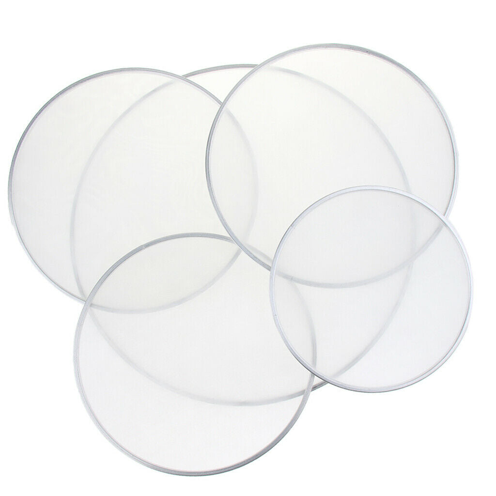 5pcs Double Drum Skin Drum Head for Drum Set Kit Parts 10 12 14 14 18inch
