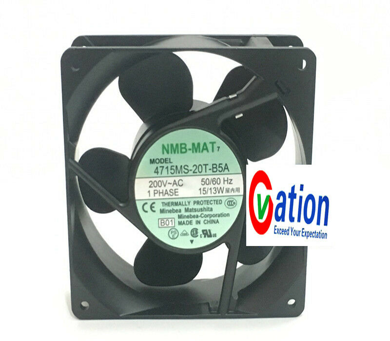 For NMB 4715MS-20T-B5A fan 200VAC 50/60HZ 120*120*38MM