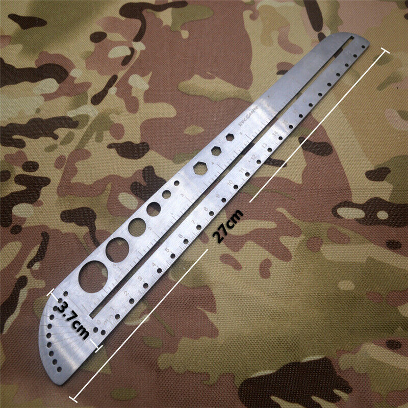 Stainless Steel Multifunctional Angle Protractor Ruler Degree Measuring Tool