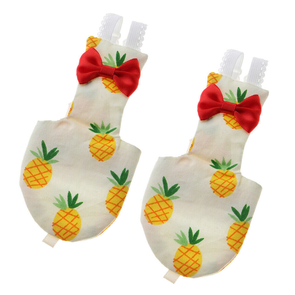 2 Pack Durable Parrot  Nappy Breathable Pet Cloth Diaper Pet Pee Pad