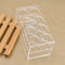 8 Sockets Test Tube Holder Stand RackLaboratory Supplies Tools Transparent New